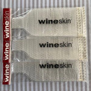 WineSkin Basic Single Use Bottle Transport Bag - 3 Two-Packs